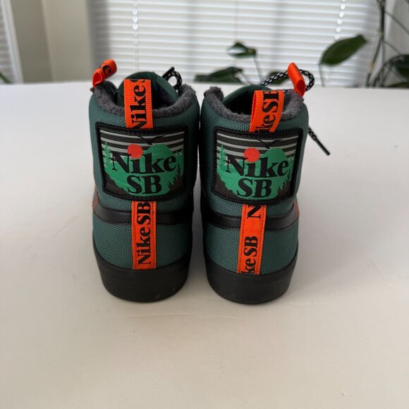 Nike SB Chron 2 Mid Mens Skate Shoes Brown/Green DC8903-300 - Picture 3 of 9